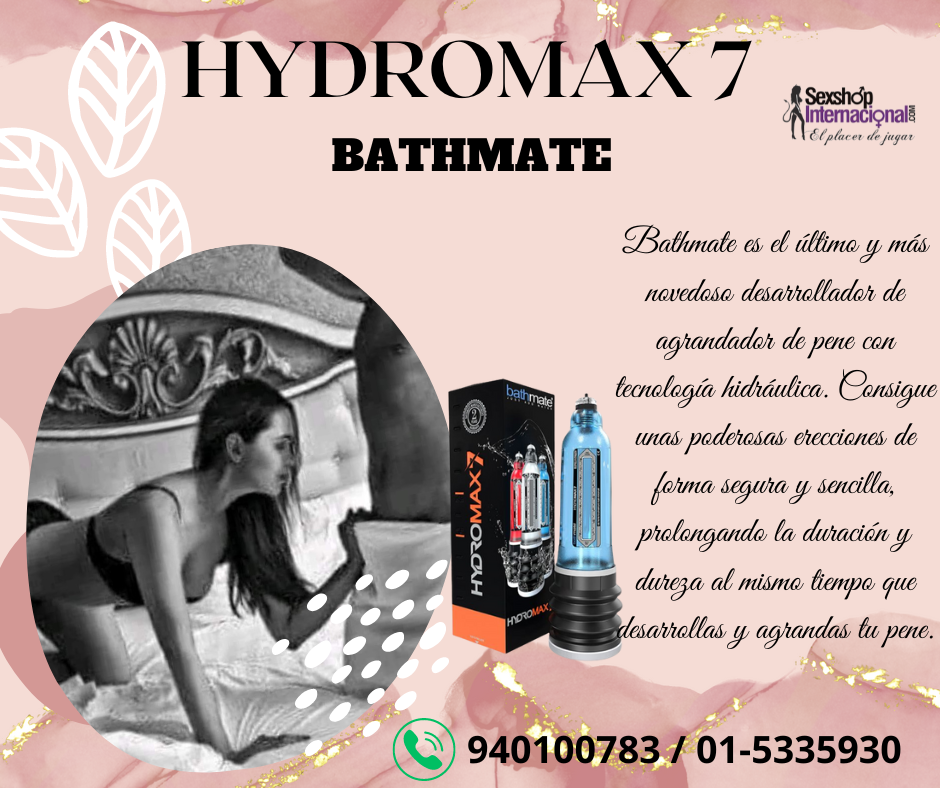 HYDROMAX 7 NOVEDOSO DESARROLLADOR DE PENE